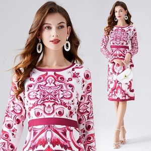 Dress Famous Print size S